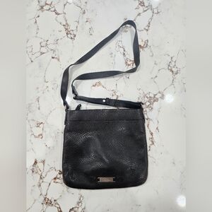Cole Haan, crossbody, black leather, pebbled leather, everyday bag, lightweight